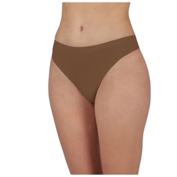 NEW Reflex Seamless Thong Underwear | Brown - Picture 5 of 12